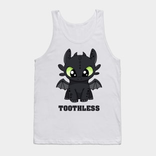 Toothless | Night Fury | How to train your dragon Tank Top